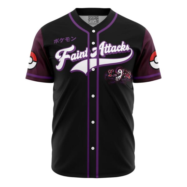 Maillot de baseball Attaques Sournoises Type Ténèbres Pokémon