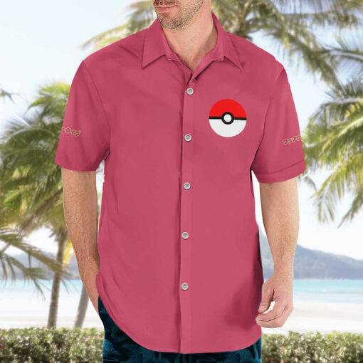 Chemise hawaïenne Pokémon type Fée – Image 3