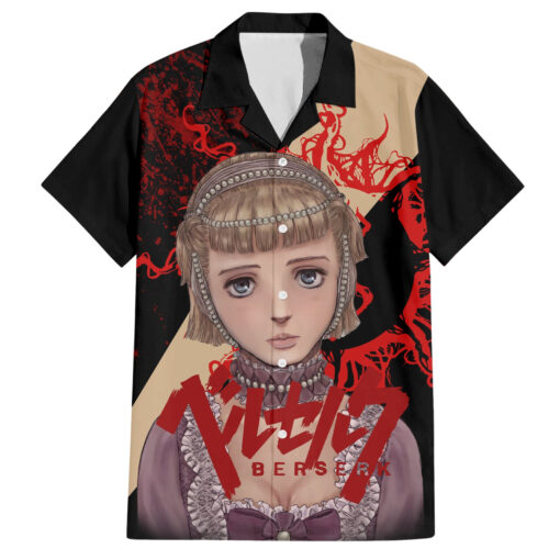 Chemise hawaïenne Farnese de Vandimion Berserk sang noir