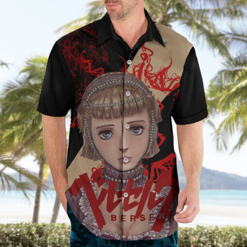 Chemise hawaïenne Farnese de Vandimion Berserk sang noir – Image 3