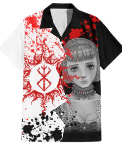 Chemise hawaïenne Farnese de Vandimion Berserk style sanglant