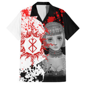 Chemise hawaïenne Farnese de Vandimion Berserk style sanglant