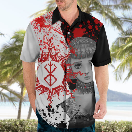 Chemise hawaïenne Farnese de Vandimion Berserk style sanglant – Image 3