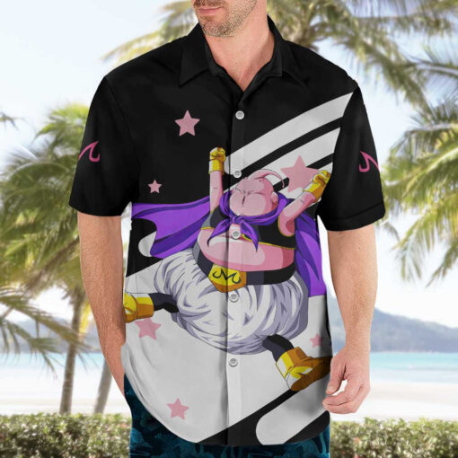 Chemise hawaïenne Buu Gros Dragon Ball style animé – Image 3