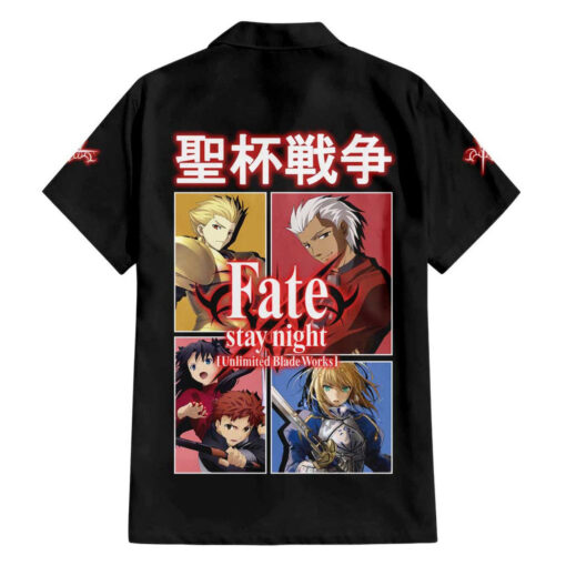 Chemise hawaïenne Fate Stay Night Unlimited Blade Works – Image 2