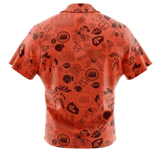 Chemise hawaïenne Pokémon Type Combat – Image 2