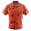 Chemise hawaïenne Pokémon Type Combat