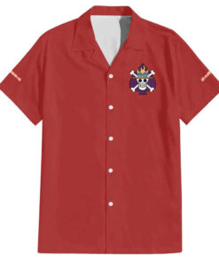 Chemise hawaïenne Ace aux Poings Ardents One Piece