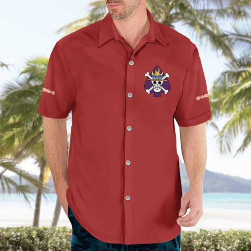 Chemise hawaïenne Ace aux Poings Ardents One Piece – Image 3