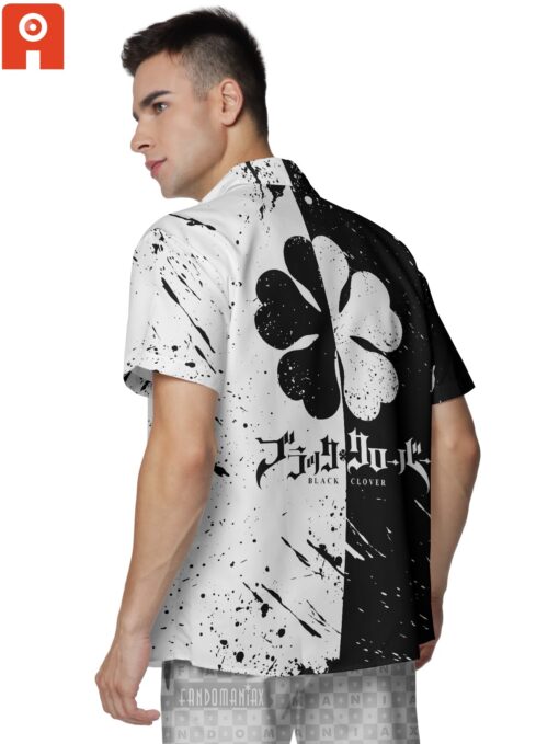 Chemise hawaïenne Trèfle à cinq feuilles – Image 2
