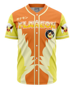 Maillot de baseball Pyroli Évolution d'Évoli Pokémon