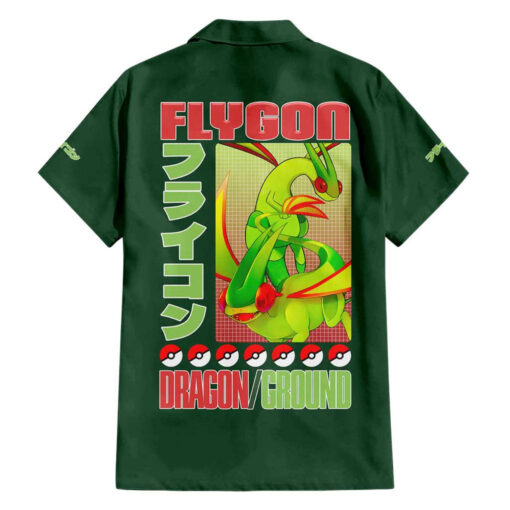 Chemise hawaïenne Libegon (Flygon) Pokémon – Image 2