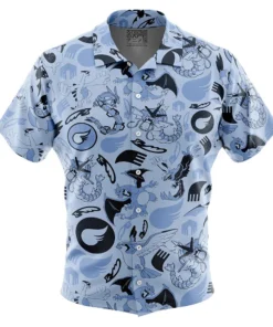 Chemise hawaïenne Pokémon Volants