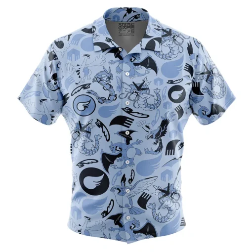Chemise hawaïenne Pokémon Volants