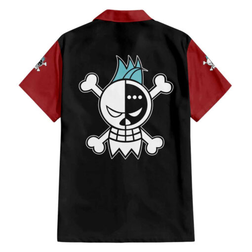 Chemise hawaïenne Franky One Piece style manga – Image 2