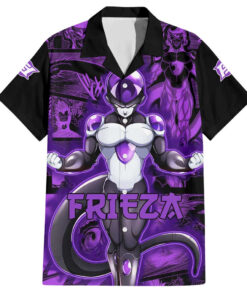 Chemise hawaïenne Freezer Dragon Ball motif manga