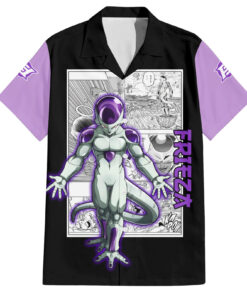 Chemise hawaïenne Freezer style manga japonais