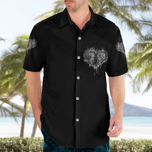 Chemise hawaïenne Couple "Premier baiser, dernier souffle" – Image 3