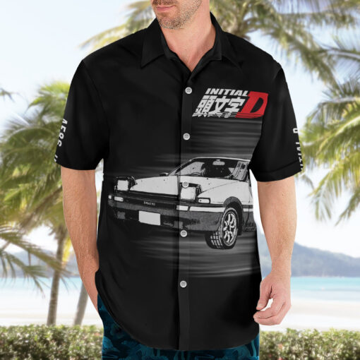 Chemise hawaïenne Fujiwara Tofu AE86 – Image 3