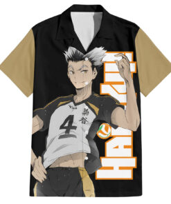 Chemise hawaïenne Kotaro Bokuto Fukurodani Haikyuu