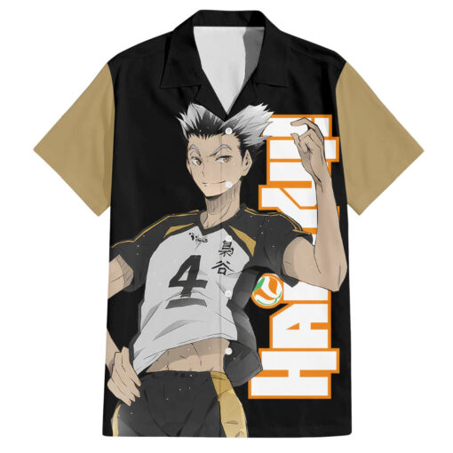 Chemise hawaïenne Kotaro Bokuto Fukurodani Haikyuu