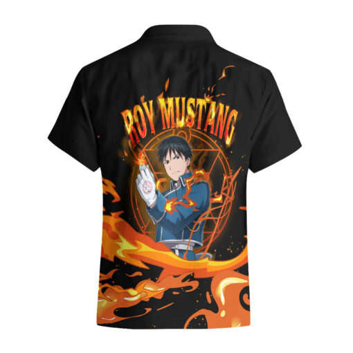 Chemise hawaïenne Roy Mustang Fullmetal Alchemist Alchimiste de feu – Image 2