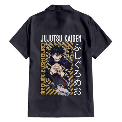 Chemise hawaïenne Fushiguro Megumi Jujutsu Kaisen – Image 2