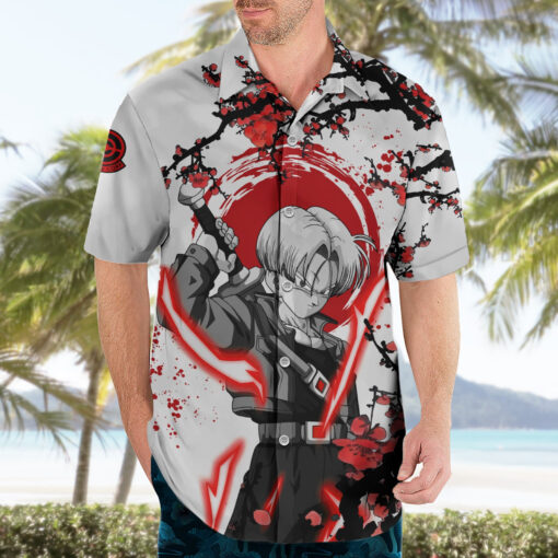 Chemise hawaïenne Trunks du Futur style japonais – Image 3