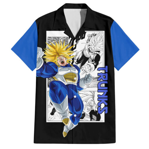 Chemise hawaïenne Trunks du Futur Ultra SSJ Dragon Ball