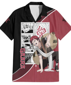 Chemise hawaïenne Gaara style manga