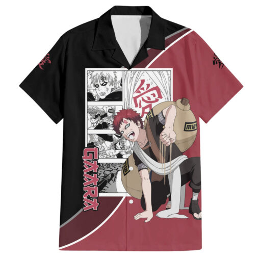 Chemise hawaïenne Gaara style manga