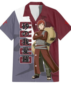 Chemise hawaïenne Gaara Naruto