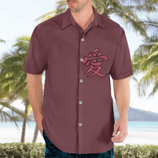 Chemise hawaïenne Gaara Naruto Shippuden – Image 3