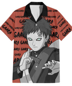 Chemise hawaïenne Gaara style manga