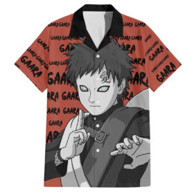 Chemise hawaïenne Gaara style manga