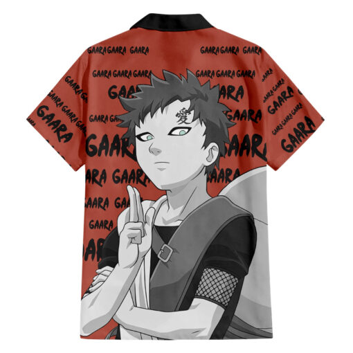 Chemise hawaïenne Gaara style manga – Image 2
