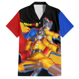 Chemise hawaïenne Gamma 1 et Gamma 2 Dragon Ball Super