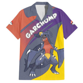 Chemise hawaïenne Carchacrok Pokémon