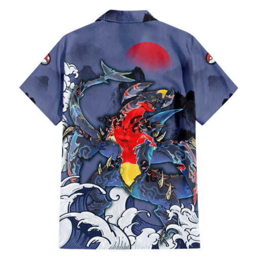 Chemise hawaïenne Carchacrok Pokémon style japonais – Image 2