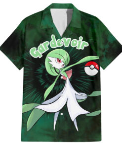 Chemise hawaïenne Gardevoir style tie-dye