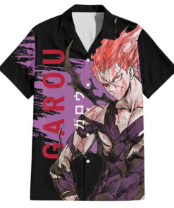 Chemise hawaïenne Garou One Punch Man