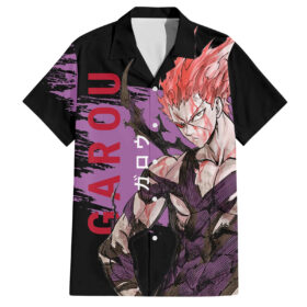 Chemise hawaïenne Garou One Punch Man