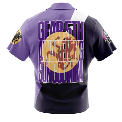 Chemise hawaïenne Luffy Gear 5 Éveil – Image 2