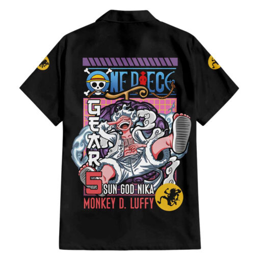 Chemise hawaïenne Luffy Gear 5 One Piece V2
