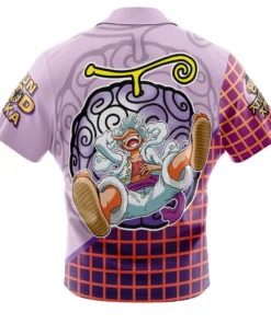 Chemise hawaïenne Luffy Gear 5 V2 One Piece