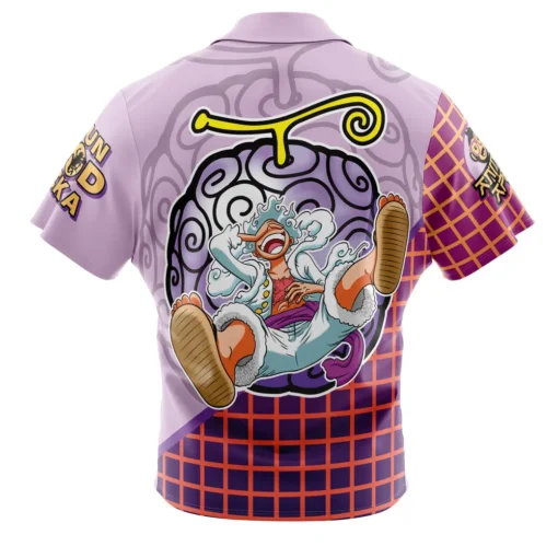 Chemise hawaïenne Luffy Gear 5 V2 One Piece