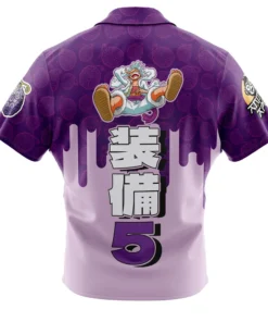 Chemise hawaïenne Luffy Gear 5 V3
