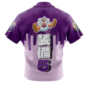 Chemise hawaïenne Luffy Gear 5 V3