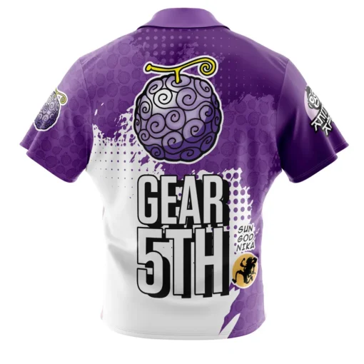 Chemise hawaïenne Luffy Gear 5 V4 – Image 2