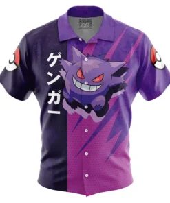 Chemise hawaïenne Attaque Ectoplasma Pokémon